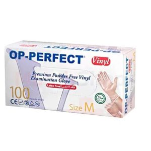 دستکش وینیل OP Perfect سایز مدیوم (M)