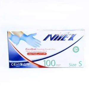 دستکش نیتریل آبی نیتکس سایز S